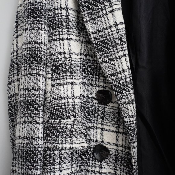 Zara black and white blazer - Picture 3 of 12